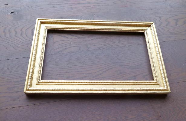 how to make picture frames with molding