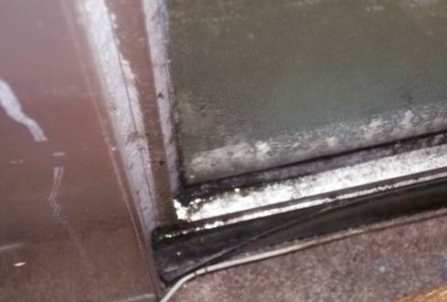 how to clean mold from window
